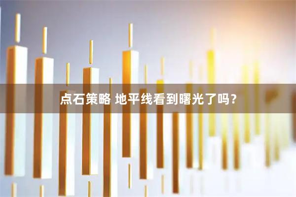 点石策略 地平线看到曙光了吗？